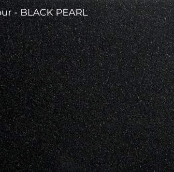 Кухненска мивка 52/51см. черена/Black Pearl